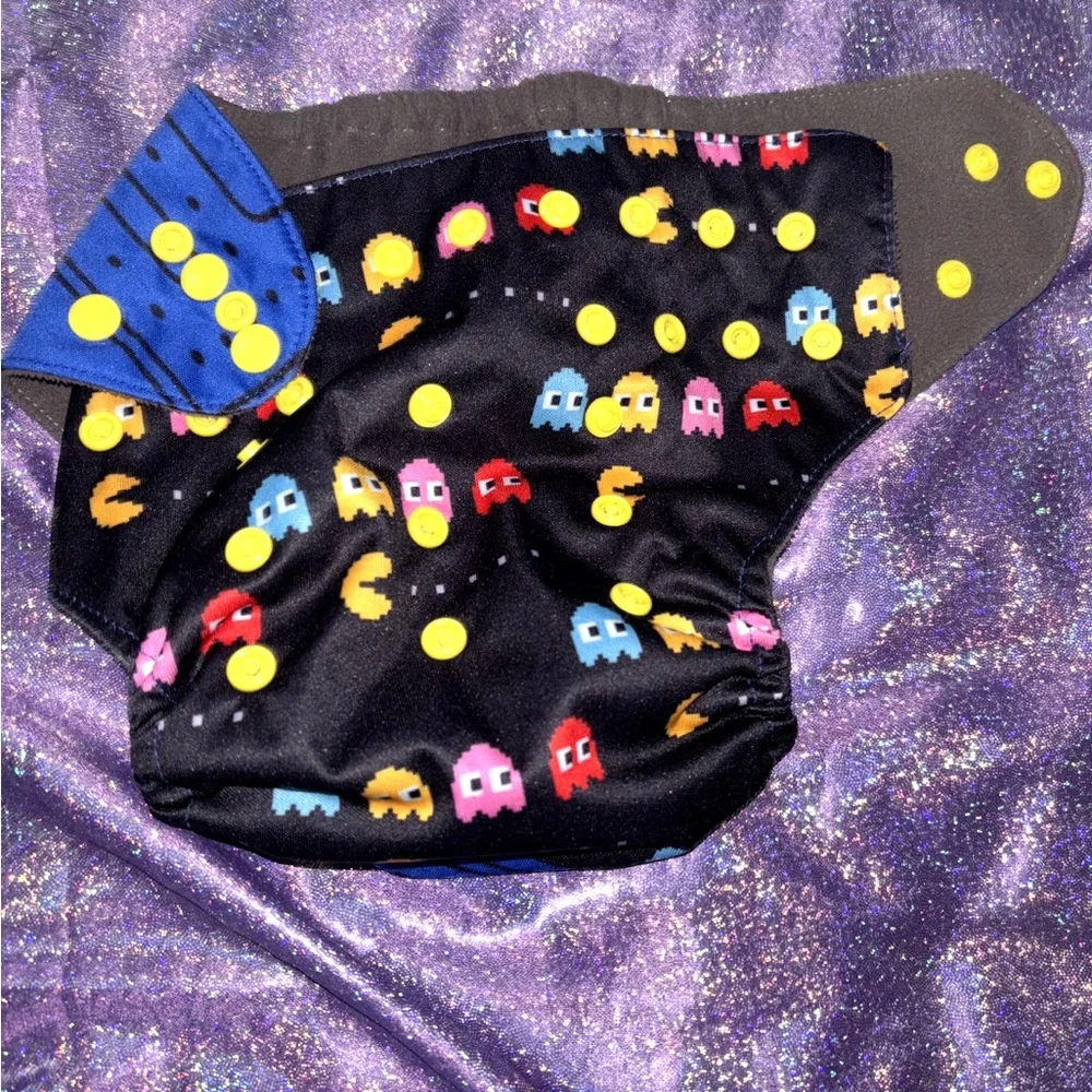 PAC Man cloth diaper